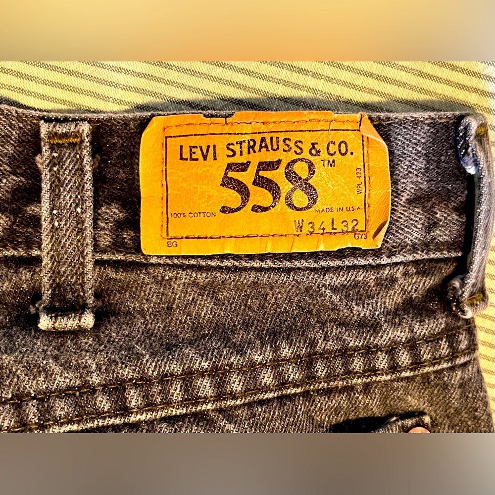 Levi’s 558 Jeans: Made in USA
